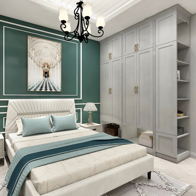 PVC -soverom og gå i romgardober