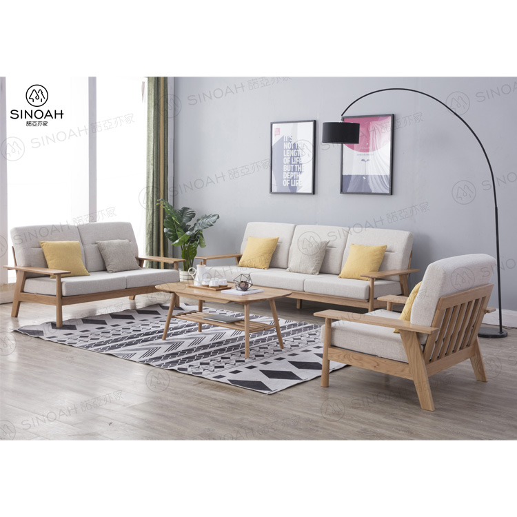 Tradisjonell eik salongbord